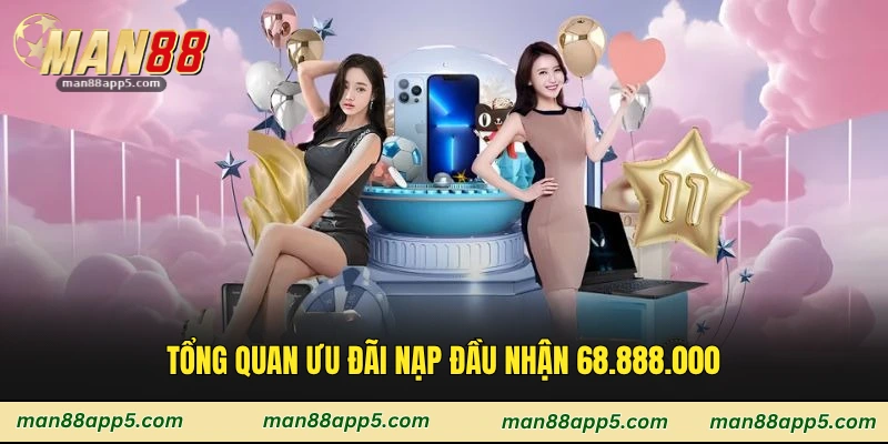 Tổng quan ưu đãi nạp đầu nhận 68.888.000